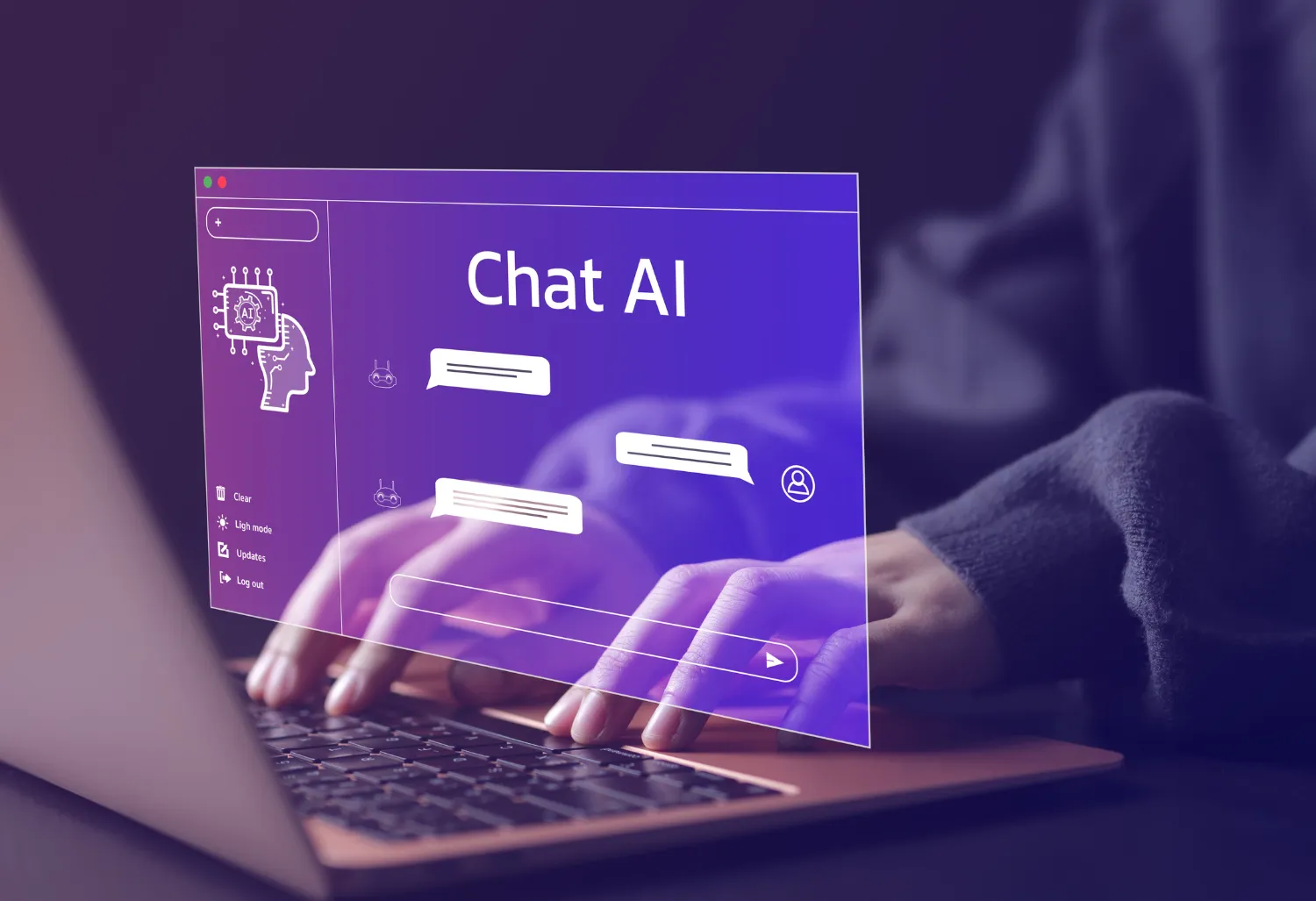 AI Chat bot for business Marketing office